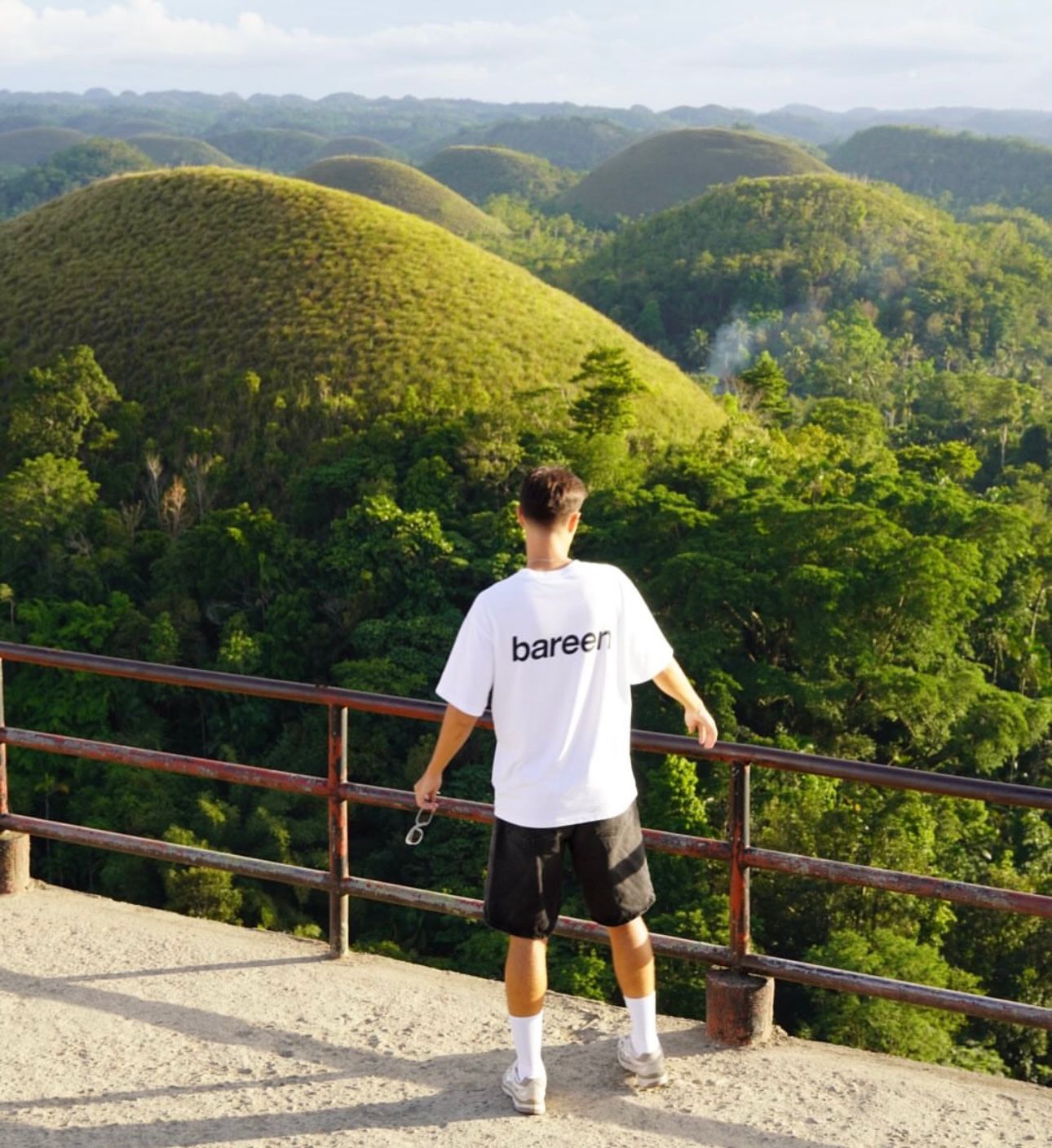 Guest at Chocolate Hills