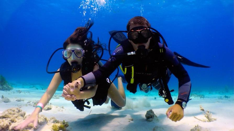 Scuba diver underwater 2